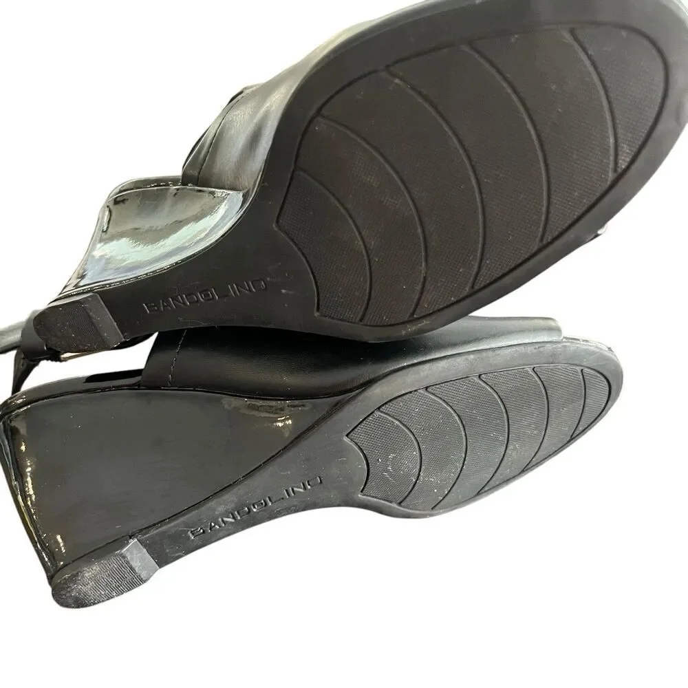 Bandolino black slingback